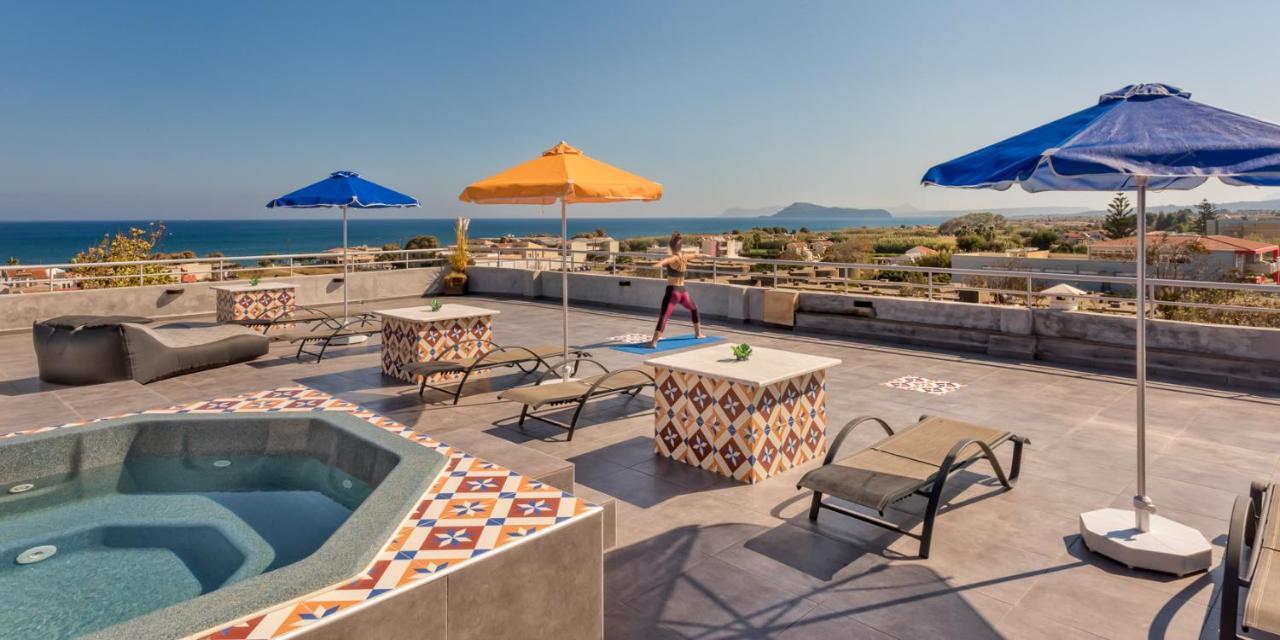 The Bongos - Socially Conscious Rooms, Part Of The Room Rate Goes To Charity Platanias Exterior foto